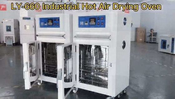 Aire caliente adaptable del tamaño y de la temperatura LIYI que seca a Oven Industrial Touch Screen