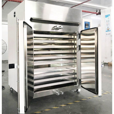 Modifique el horno de secado industrial para requisitos particulares del carro y de las bandejas, hornos de aire caliente del acero inoxidable de Liyi