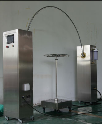 Pulverización y salpicadura estándar del agua del tubo oscilante de la máquina de prueba impermeable de LIYI IEC60529