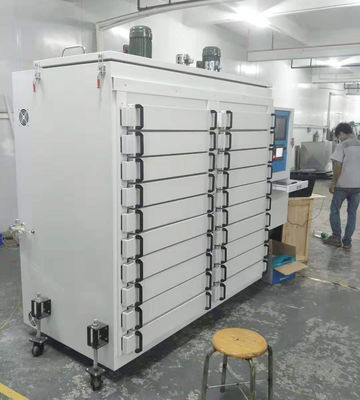 Horno de secado industrial con cajón de múltiples capas LIYI PLC 200C Horno de secado con circulación de aire caliente