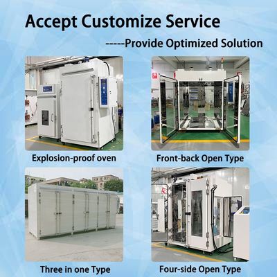 Horno de secado industrial 220V/380V 4.5KW SUS304 para altas temperaturas